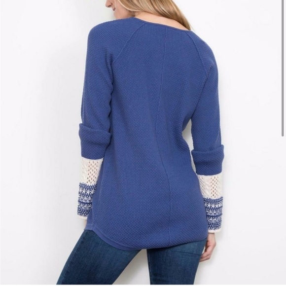 Simply Noelle Nordic Sweater waffle knit - Picture 7 of 9